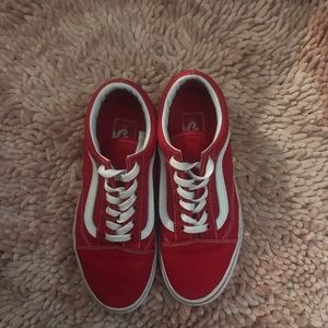 VANS Old Skools Racing Red (US M4.5, W6)